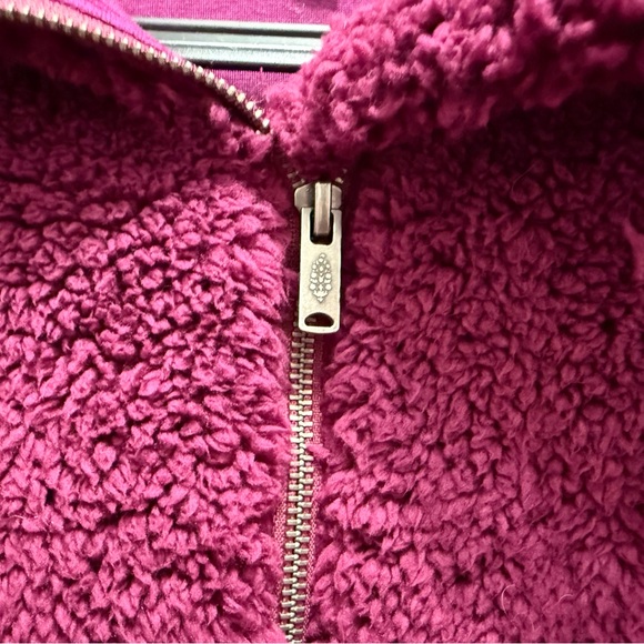 Free people movement Nantucket teddy fleece in Açaí XS - Picture 4 of 5
